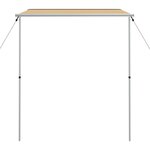 vidaXL Auvent de camping-car et caravane 2 4x2 5x2 15 m Beige