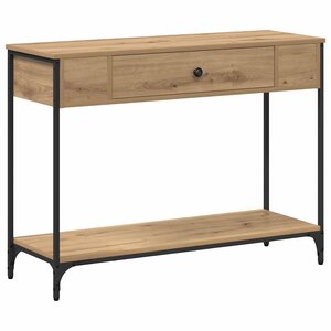 vidaXL Table console Other chêne artisanal 100 x 34.5 x 75 cm
