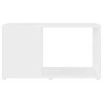 vidaXL Meuble TV Blanc 60x24x32 cm Bois d'ingénierie