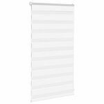 vidaXL Store zèbre blanc 80x100 cm largeur du tissu 75 9 cm polyester