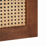 vidaXL Cabinet de salle de bain avec étagère Marron 38 x 33.5 x 48 cm