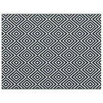 vidaXL Tapis d'extérieur Noir et blanc 300 x 400 cm PP