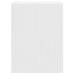 vidaXL Meuble TV mural 2 Pièces Blanc Brillant 30 x 31 x 40 cm