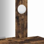 vidaXL Table de Toilette Marron 50 x 41 x 140 cm Bois d'ingénierie