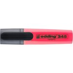 Surligneur 345 rouge 2-5 mm x 10 EDDING