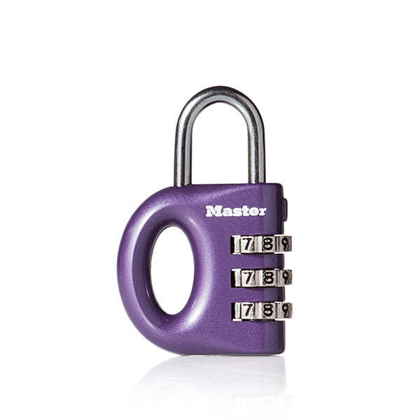 Cadenas à Combinaison avec Corp en Zinc  Couleur Aléatoire  5 6 x 3 2 x 1 1 cm