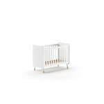 Ensemble 4 Pièces Billy Lit commode grande armoire blanc