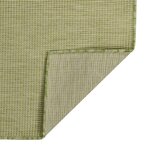 vidaXL Tapis à tissage plat d'extérieur 120x170 cm Vert