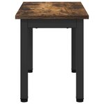 vidaXL Table basse Chêne Fumé 60 x 30 x 36 cm Bois d'ingénierie