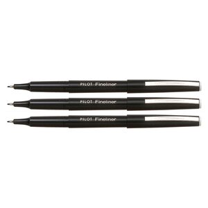 Feutre extra fin Fineliner extra fin 0 4 mm noir x 3 PILOT