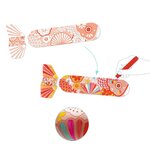 Djeco DJ07943 - Do it Yourself Poissons à colorier