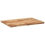 vidaXL Dessus de bureau fini à l'huile 80x70x4cm bois d'acacia massif