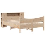 vidaXL Cadre de lit sans matelas 120x190 cm bois de pin massif