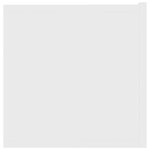 vidaXL Meuble TV Blanc 120x30x30 cm Bois d’ingénierie