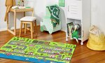 Tapis enfant Circuit de voiture 80 x 150 cm - Multicolore
