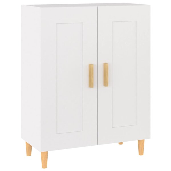 vidaXL Buffet Blanc 69 5x34x90 cm Bois d'ingénierie