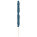 Tête de lit LED vidaXL Bleu foncé 72 cm Velours