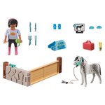PLAYMOBIL 71497 - Thérapeute et cheval