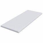 vidaXL Coussins de Matelas Blanc 80 x 200 cm