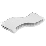 vidaXL Matelas à ressorts bonnell moyen 90x190 cm