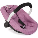 Bayer Chic 2000 708-62 - Siège de voiture pour poupées jean rose