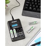 Blister de 4 Piles Rechargeables HR03 AAA Extreme 1 2V 800 mAh Pré-Chargé ENERGIZER