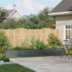 vidaXL Jardinière anthracite 360x40x40 cm acier laminé à froid