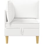 vidaXL Sofa avec rangement Tissu