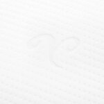 vidaXL Coussin de sommeil Uni Blanc 74 x 39 x 13 cm