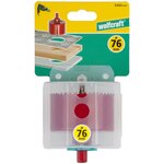 wolfcraft Scie cloche 76 mm Bi-Métal Rouge