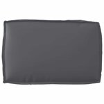 vidaXL Set de coussins de palette 3 Pièces Anthracite 120 x 50 x 12 cm
