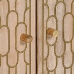 vidaXL Armoire latérale 60x33x75 cm bois massif de manguier