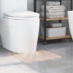 Tapis de bain U-Shaped Crème 50x50 cm Polypropylène Antidérapant