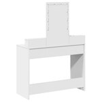 vidaXL Table de Toilette Blanc 100 x 41 x 140 cm Bois d'ingénierie