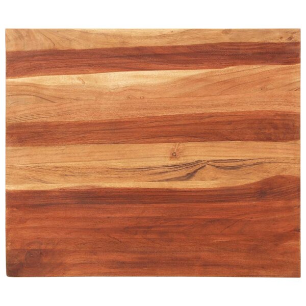 vidaXL Dessus de table bois massif d'acacia 25-27 mm 60x70 cm