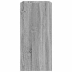 vidaXL Meuble sous lavabo de salle de bain Sonoma gris