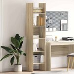 vidaXL Bibliothèque Chêne sonoma 40x35x180 cm Bois d’ingénierie