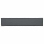 vidaXL Set de coussins de palette 2 Pièces Anthracite 200 x 40 x 8 cm
