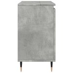 vidaXL Armoire de bain gris béton 58x33x60 cm bois d'ingénierie