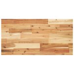 vidaXL Étagères flottantes 4 Pièces 100x40x4 cm acacia massif à l'huile