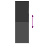 vidaXL Store enrouleur occultant largeur du tissu 65 7 cm polyester