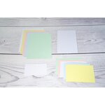 Paquet 100 fiches sous film - bristol uni non perforé - 210x297mm - Blanc x 10 EXACOMPTA