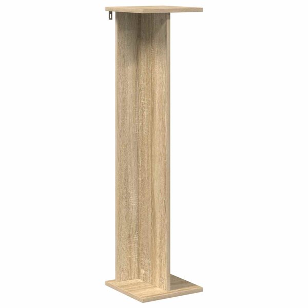 vidaXL Support de Plante Chêne Sonoma 25 x 25 5 x 100 5 cm