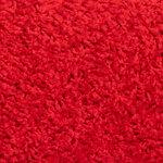 vidaXL Tapis d'escalier 20 pièces 56 x 17 x 3 cm Rouge Demi-rond
