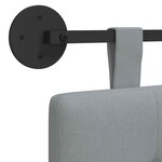 vidaXL Tête de lit suspendue tissu