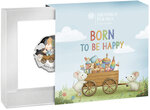 Monnaie BORN TO BE HAPPY Argent 500 Francs Cameroon 2026