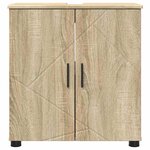vidaXL Cabinet de salle de bain Chêne sonoma 61 x 35 x 64 cm