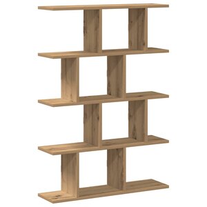 vidaXL Étagère cube murale 12 compartiments chêne artisanal