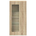 vidaXL Meuble mural Chêne sonoma 55 x 29 x 100 cm Bois d'ingénierie