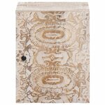 vidaXL Cabinet de Salle de Bain Suspendu Blanc 38 x 33 5 x 48 cm